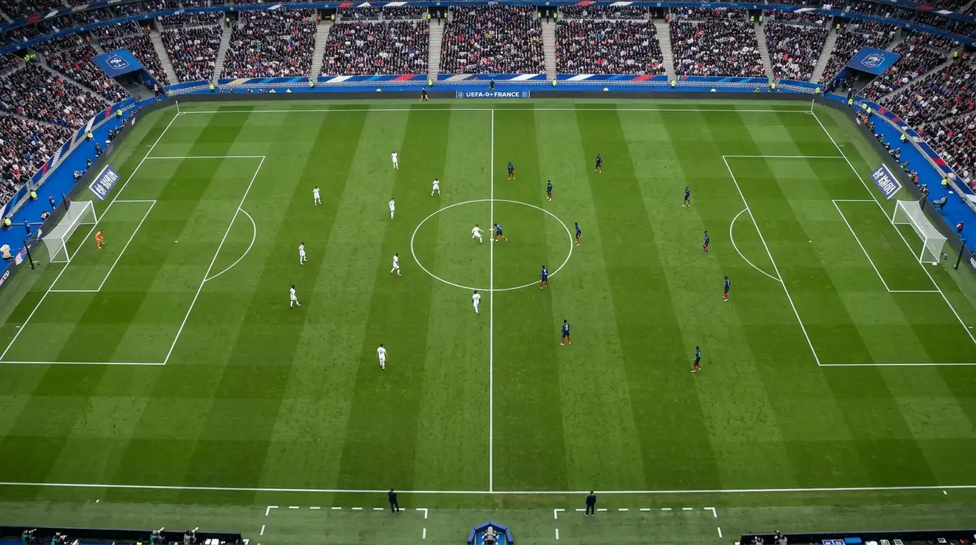 Overzicht van de Ligue 1-competitiestructuur met 18 teams in seizoen 2025/26